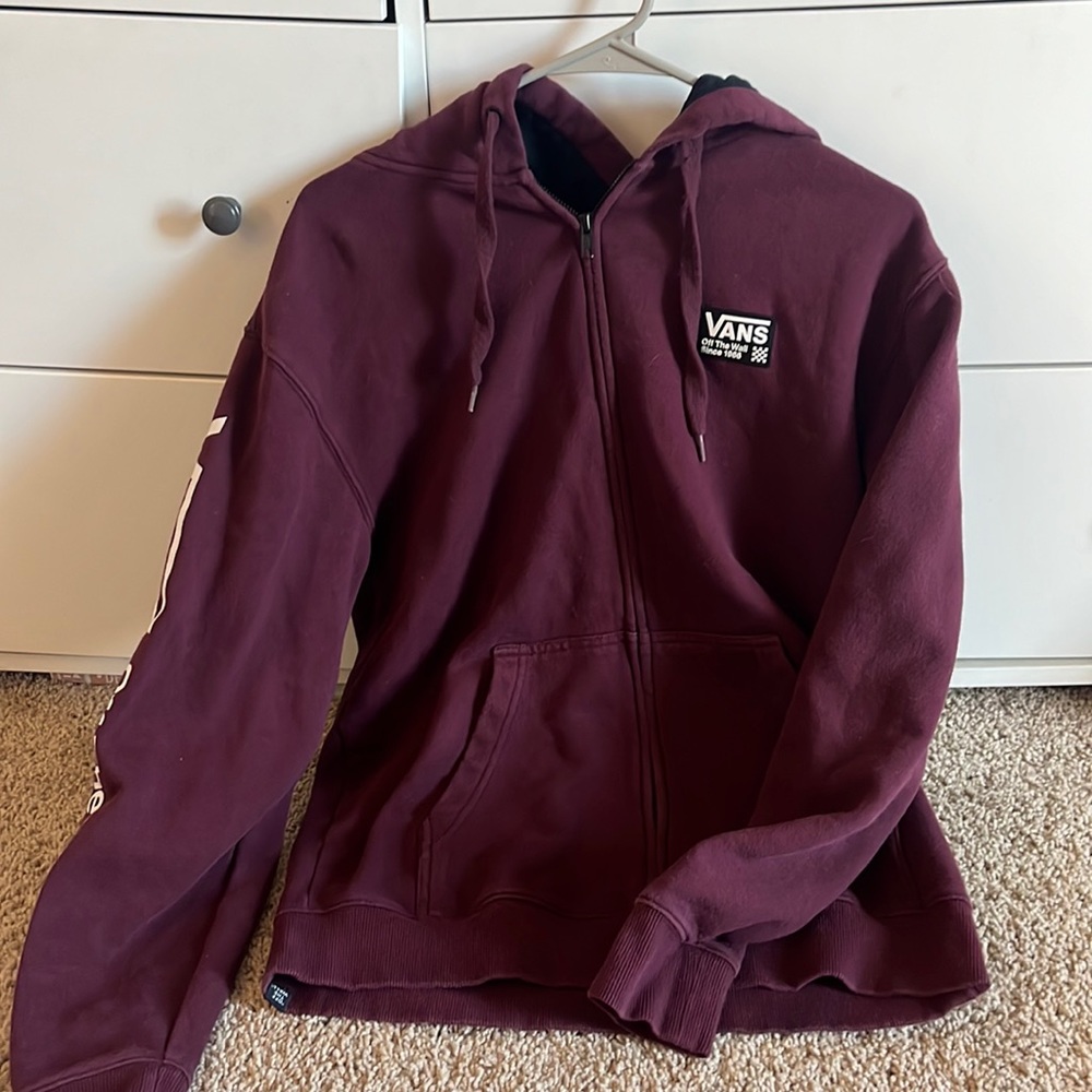 Vans Maroon Men’s Jacket Small